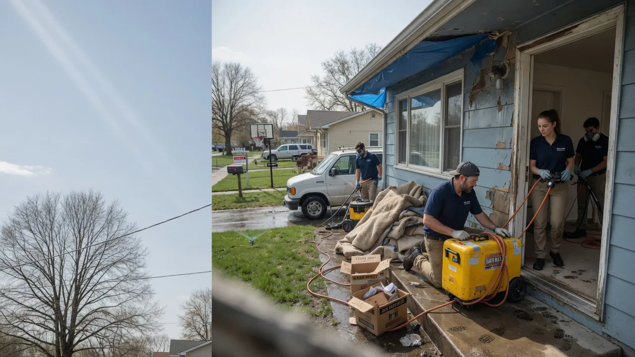 Basement Flood Cleanup in Coral, PA near me